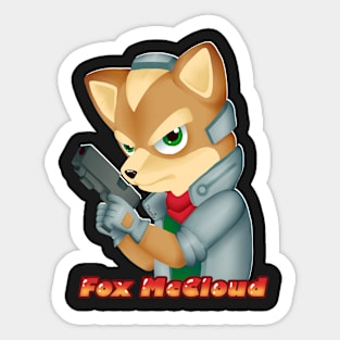 Fox mccloud Sticker